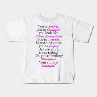 Valentina! You're smiling! Kids T-Shirt